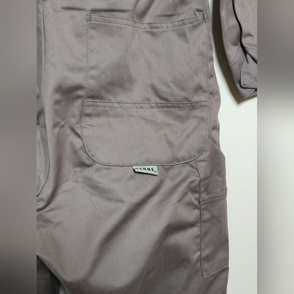 Berne Men's Gray Work Coveralls - Picture 13 of 14